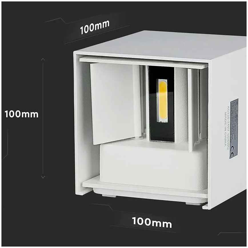 LED Kültéri fali lámpa LED/5W/230V 3000K IP65 fehér