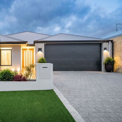 LED Kültéri fali lámpa LED/5W/230V 3000K IP65 fekete