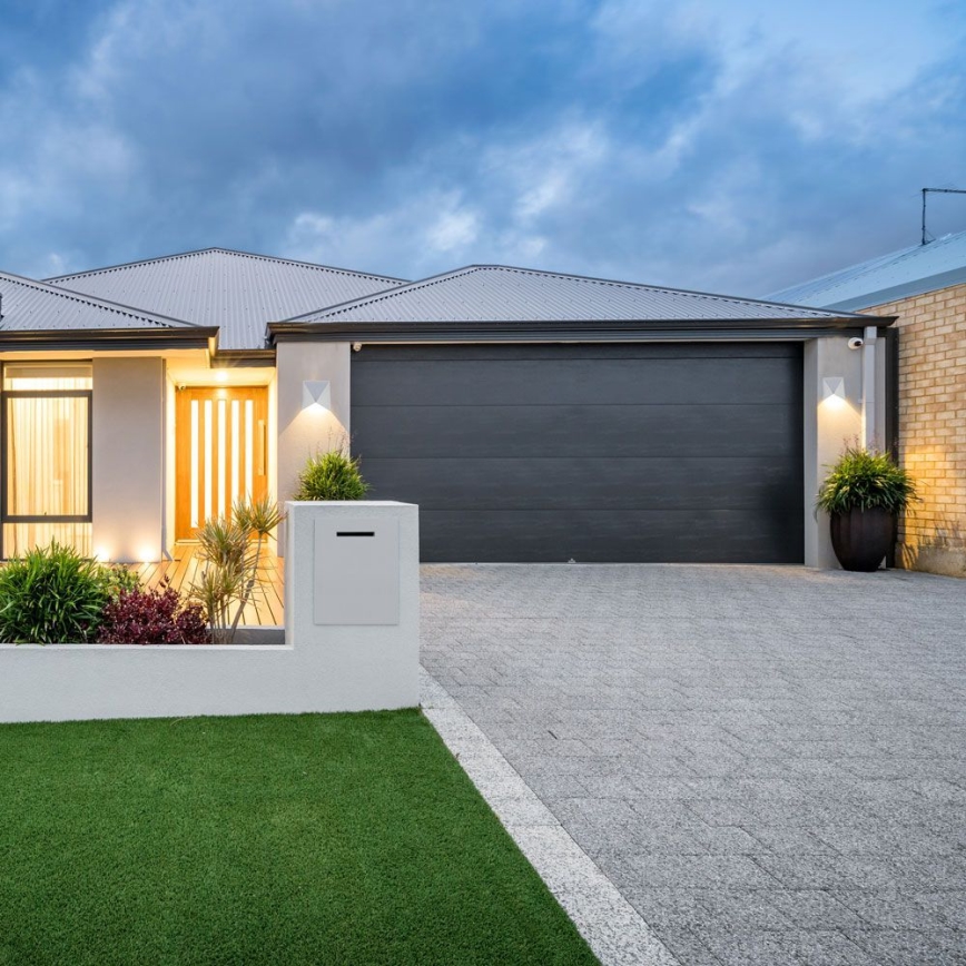 LED Kültéri fali lámpa LED/5W/230V 3000K IP65 szürke