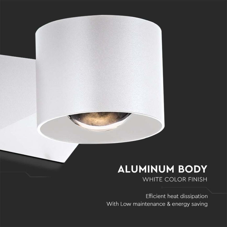 LED Kültéri fali lámpa LED/5W/230V 4000K IP65 fehér