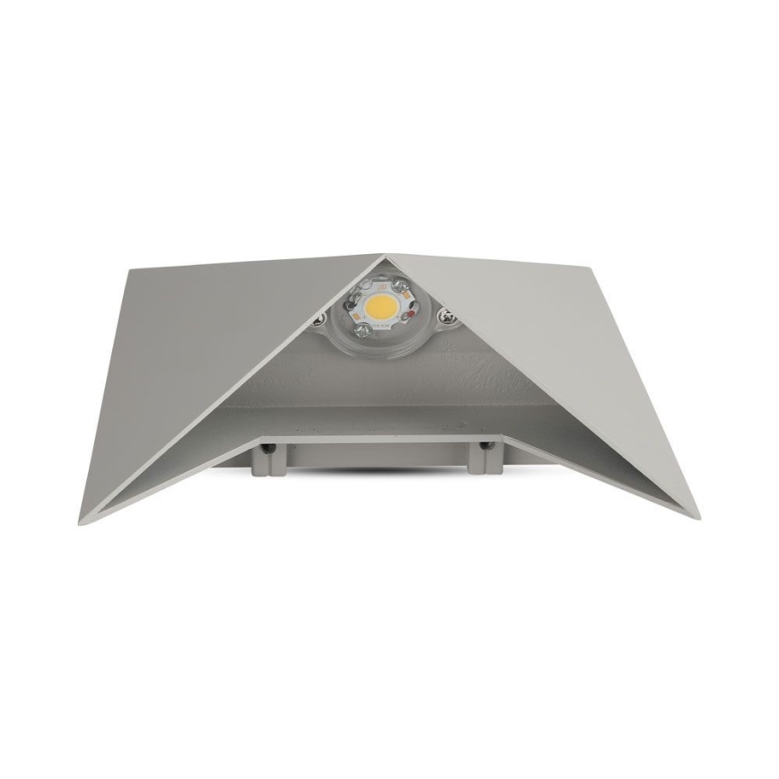 LED Kültéri fali lámpa LED/5W/230V 4000K IP65 szürke