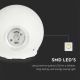 LED Kültéri fali lámpa LED/6W/230V 4000K IP65 fehér