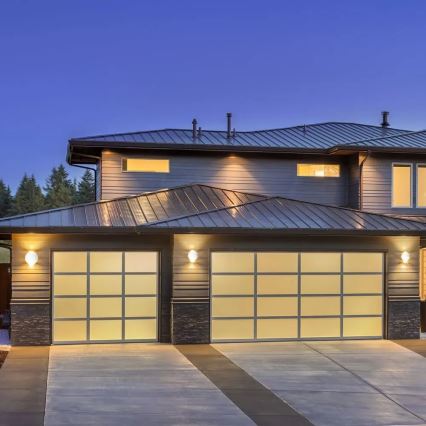 LED Kültéri fali lámpa LED/6W/230V 4000K IP65 szürke