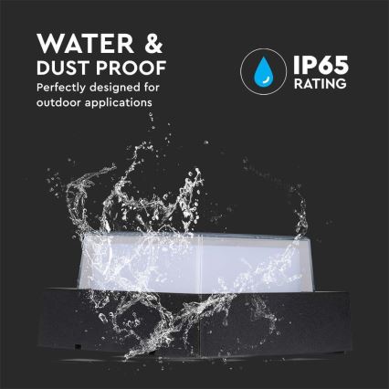 LED Kültéri fali lámpa LED/7W/230V 3000K IP65