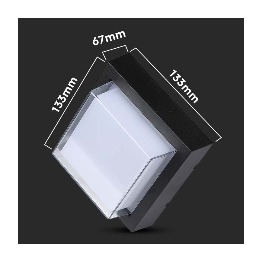 LED Kültéri fali lámpa LED/7W/230V 3000K IP65