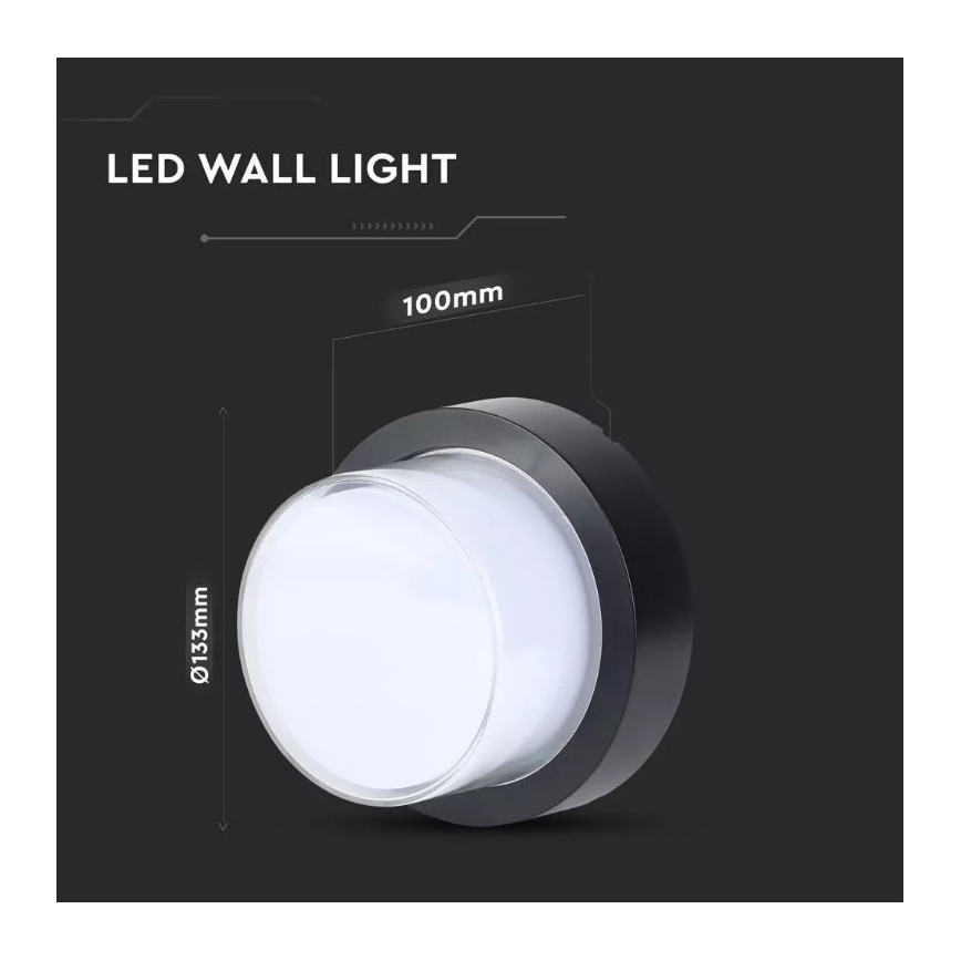 LED Kültéri fali lámpa LED/7W/230V IP65 3000K