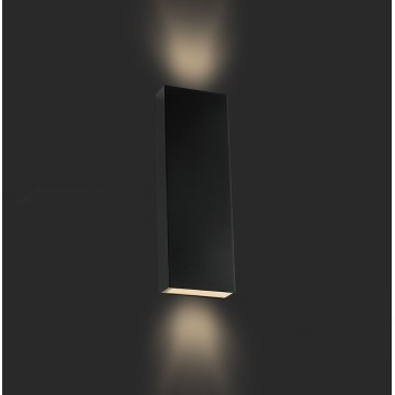 LED Kültéri fali lámpa LED/8W/230V 4000K IP65 fekete