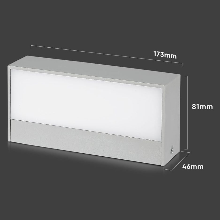 LED Kültéri fali lámpa LED/9W/230V 4000K IP65