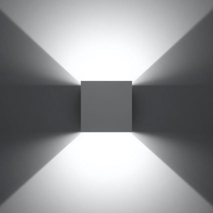 LED Kültéri fali lámpa LUCA LED/6W/230V IP54