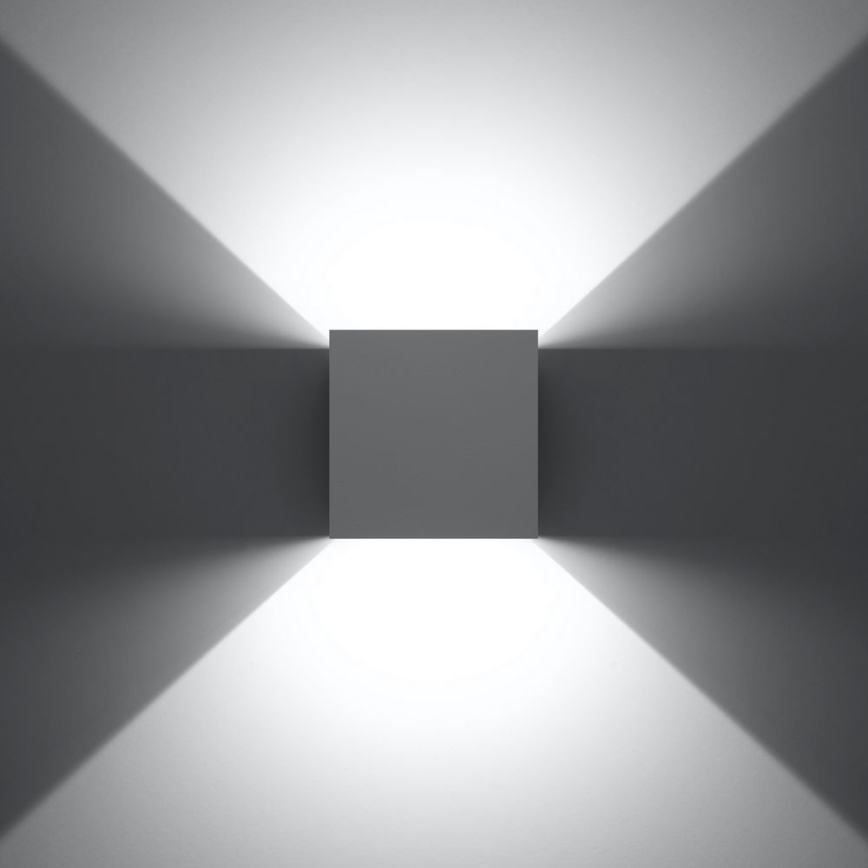 LED Kültéri fali lámpa LUCA LED/6W/230V IP54