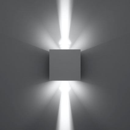 LED Kültéri fali lámpa LUCA LED/6W/230V IP54