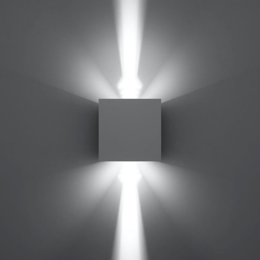 LED Kültéri fali lámpa LUCA LED/6W/230V IP54