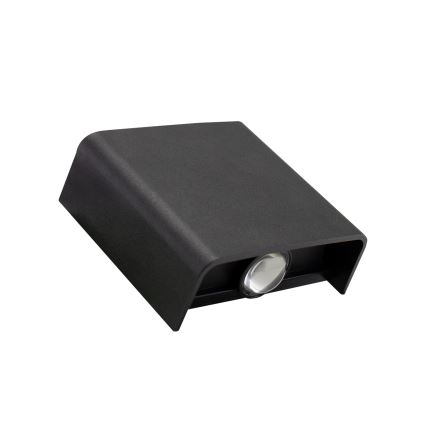 LED Kültéri fali lámpa LUNARIX LED/2W/230V 3000-6000K CRI 90 IP54 fekete