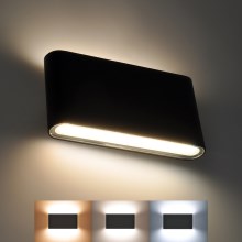 LED Kültéri fali lámpa MODENA LED/12W/230V 3000/4000/6000K IP54 fekete