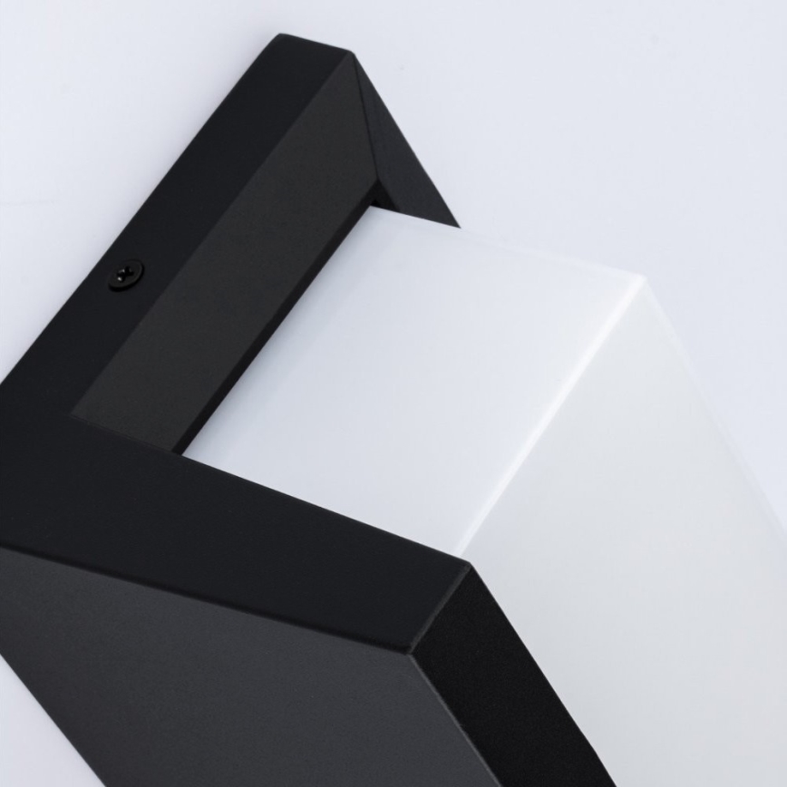 LED Kültéri fali lámpa NEELY 1xE27/9W/230V 4000K IP54 fekete