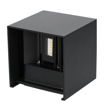 LED Kültéri fali lámpa QUERK 2xLED/3W/230V 3000K IP54 fekete