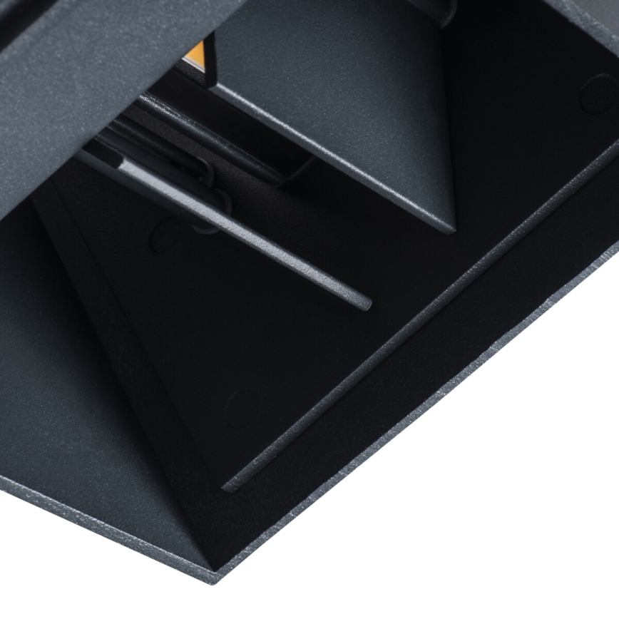 LED Kültéri fali lámpa REKA LED/7W/230V IP54 antracit