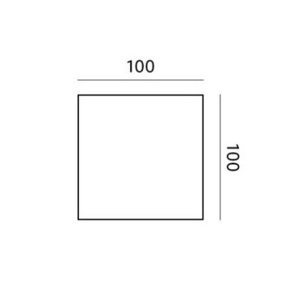 LED kültéri fali lámpa RIKO 2xLED / 4W / 230V fekete IP44