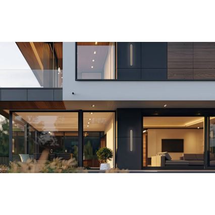 LED Kültéri fali lámpa STICK LED/12W/230V IP65 3000K 30 cm