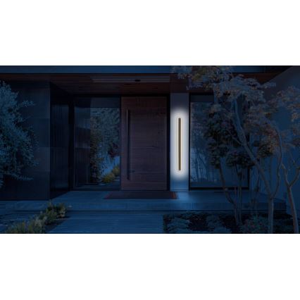 LED Kültéri fali lámpa STICK LED/28W/230V IP65 3000K 90 cm