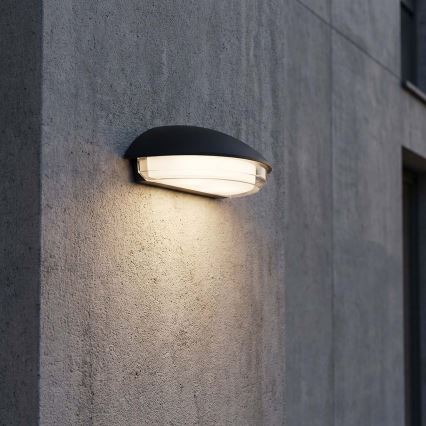 LED kültéri fali lámpatest ALABAMA LED/12W/230V IP54 fekete