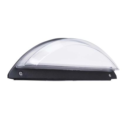 LED kültéri fali lámpatest ALABAMA LED/12W/230V IP54 fekete