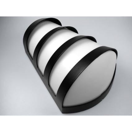 LED kültéri fali lámpatest HAGENAL LED/10W/230V IP54 fekete