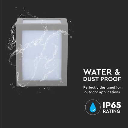 LED kültéri fali lámpatest LED/12W/230V 4000K IP65