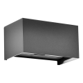 LED kültéri fali lámpatest LED/24W/230V 3000K IP65 antracit