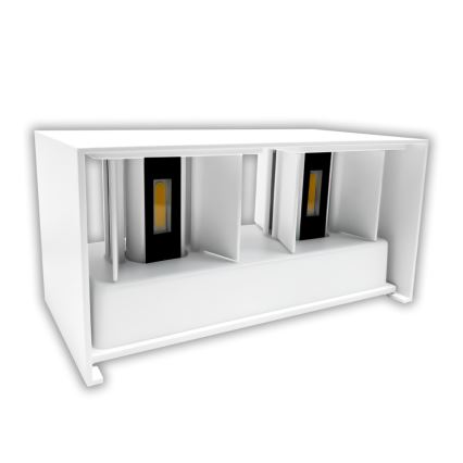 LED kültéri fali lámpatest LED/24W/230V 3000K IP65 fehér