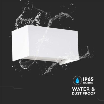 LED kültéri fali lámpatest LED/24W/230V 3000K IP65 fehér