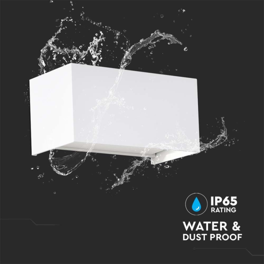 LED kültéri fali lámpatest LED/24W/230V 3000K IP65 fehér