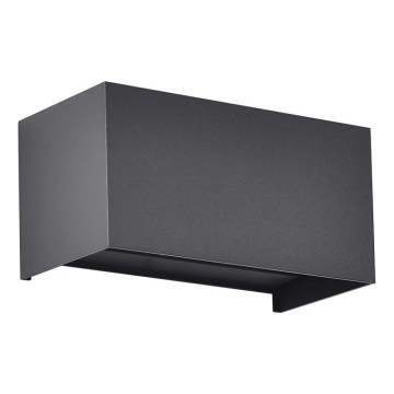 LED kültéri fali lámpatest LED/24W/230V 3000K IP65 fekete