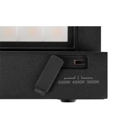 LED kültéri fali lámpatest LED/36W/230V 3000/4000/6500K IP54 fekete