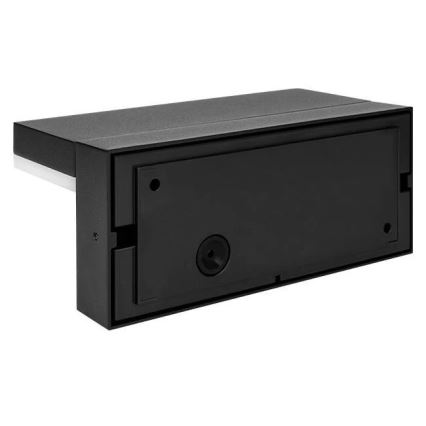 LED kültéri fali lámpatest LED/9W/230V 4000K IP44 fekete
