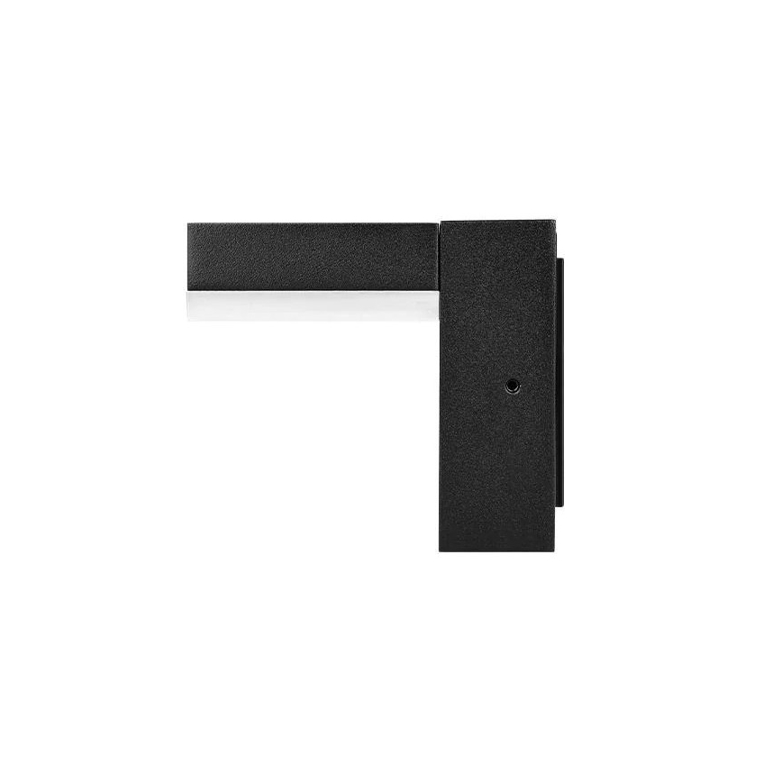 LED kültéri fali lámpatest LED/9W/230V 4000K IP44 fekete