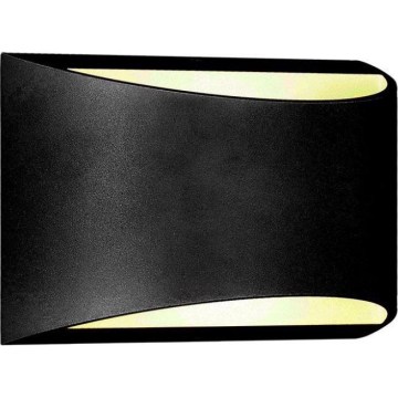 LED kültéri fali lámpatest LED/9W/230V 4000K IP54 fekete