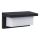 LED kültéri fali lámpatest LERTO LED/12W/230V IP54 fekete