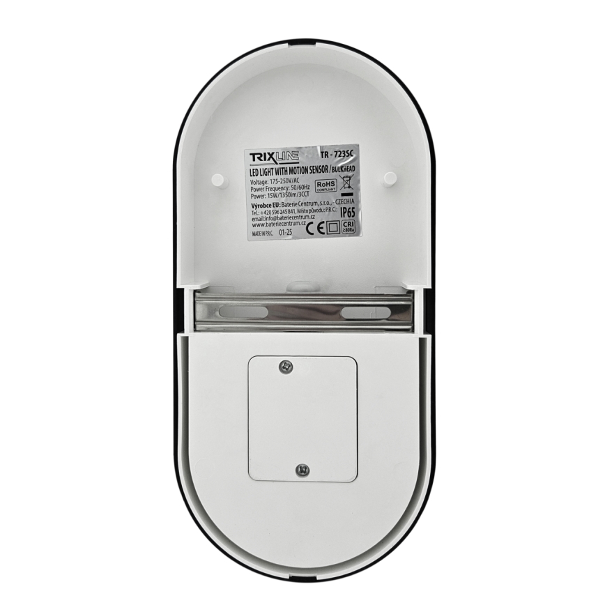 LED dimmelhető kültéri fali lámpatest mozgásérzékelővel LED/12/15/18W/230V 3000K/4000K/6500K IP65 fekete/fehér