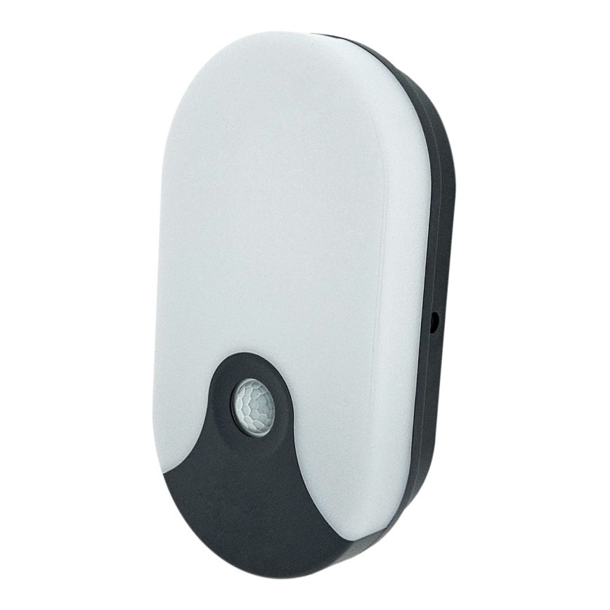 LED kültéri fali lámpatest mozgásérzékelővel LED/18W/230V IP44 antracit