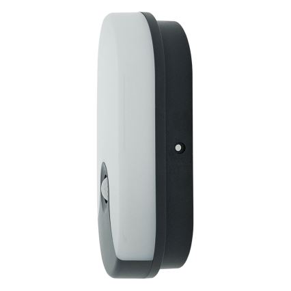 LED kültéri fali lámpatest mozgásérzékelővel LED/18W/230V IP44 antracit