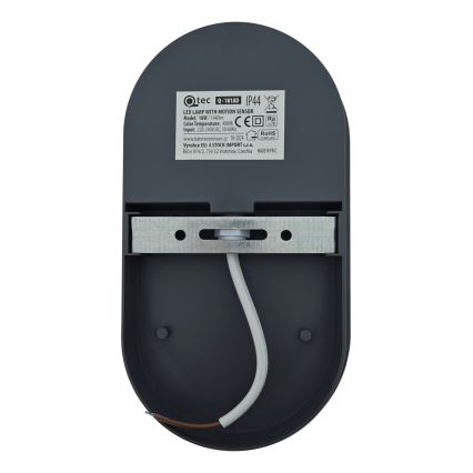 LED kültéri fali lámpatest mozgásérzékelővel LED/18W/230V IP44 antracit