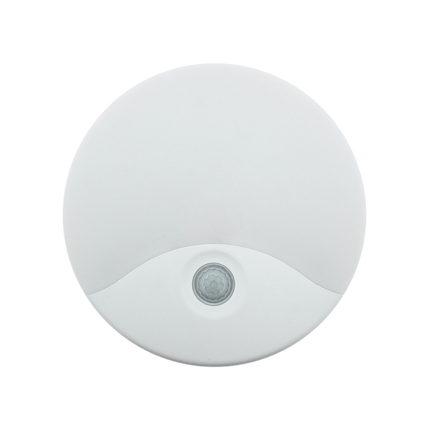 LED kültéri fali lámpatest mozgásérzékelővel LED/18W/230V IP44 fehér