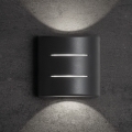 LED kültéri fali lámpatest REFAZI LED/6W/230V IP54 antracit