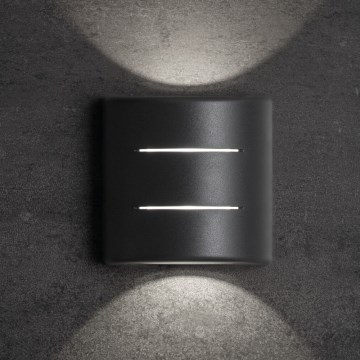 LED kültéri fali lámpatest REFAZI LED/6W/230V IP54 antracit