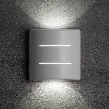 LED kültéri fali lámpatest REFAZI LED/6W/230V IP54 fehér