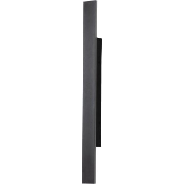 LED kültéri fali lámpatest WOW LED/11W/230V 3000/4000/6000K 60 cm IP54 fekete