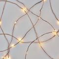LED  kültéri fényfüzér 100xLED/15m IP44 meleg fehér