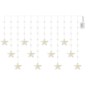 LED kültéri fényfüzér 120 LED 3xAA 1,7 m IP44 meleg fehér