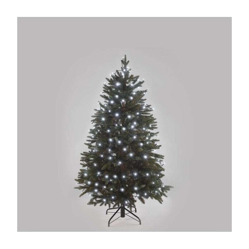 LED kültéri fényfüzér 120xLED/17m IP44 hideg fehér